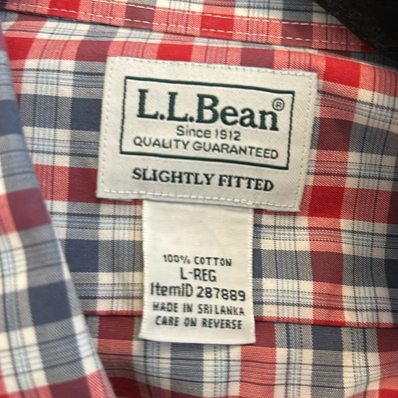 LL BEAN Button Down Shirt - Picture 3 of 5